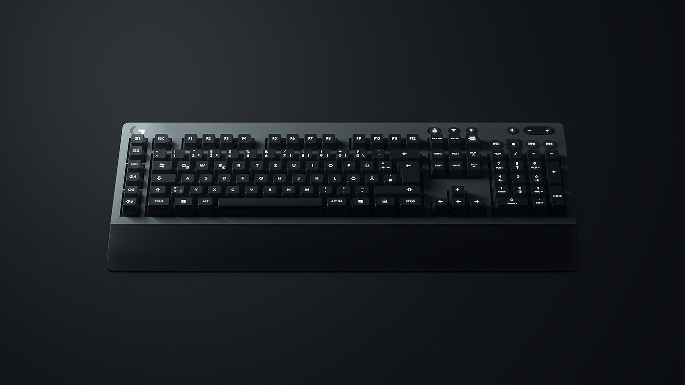 logitechg613新型塑料炫酷键盘欣赏