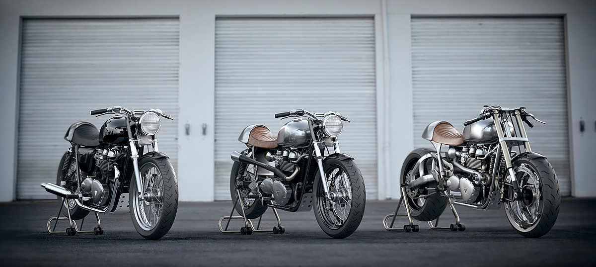 cgiretrotriumph炫酷摩托车来袭